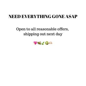 Moving sale! Need everything gone!